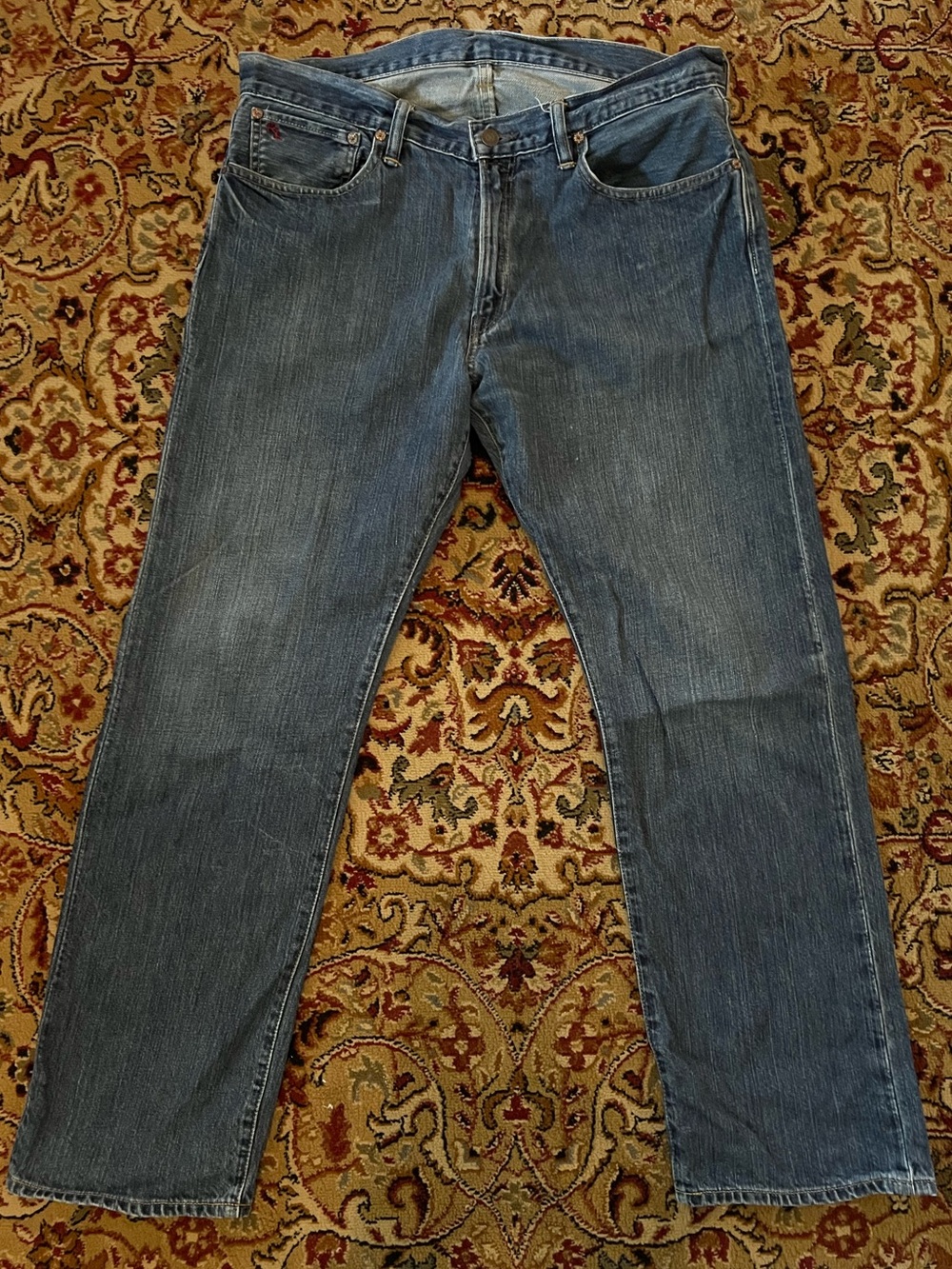 Ralph Lauren Polo Relaxed Straight Jeans. 34 x 30.